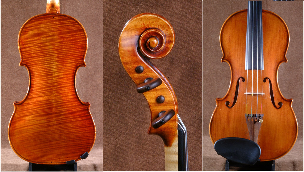 Violin by David Rubio, Cambridge, England, 1997